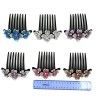 Rhinestone hair comb (TV-7299) K12