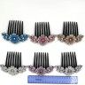 Rhinestone hair comb (TV-7300) K12