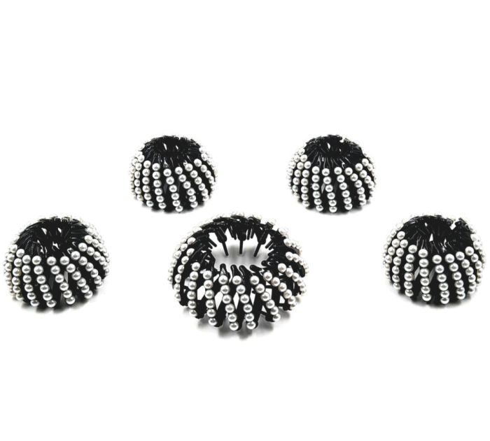 Hair Clip - Hair Nest with Rhinestones (TV-7191)