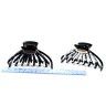 Crab for hair Plastic glossy with Rhinestones (TV-7145)