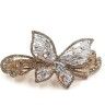 Hair Clip - Hair Machine Metallic Gold (rhinestones / stones) (TV-7306) K12