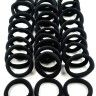 OK Hair Rings (30 pieces) Black (TV-7076)