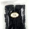 OK Hair Rings Black (12 pieces) (TV-7080)