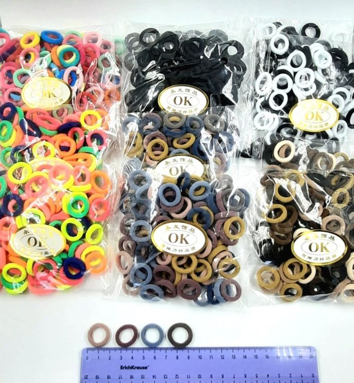 OK Hair Rings (100 pieces) (TV-7085)