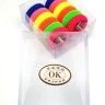 Hair Rings ТOKУ in a Box Multicolored Bright (12 pieces) (TV-7087)