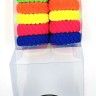 OK Hair Rings in a Box Multicolored Bright (12 pieces) (TV-7088)