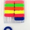 Hair Rings ТOKУ in Box Multicolored Bright (12 pieces) (TV-7089)