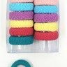 Hair Rings ТOKУ in a Box Multicolored (12 pieces) (TV-7089)