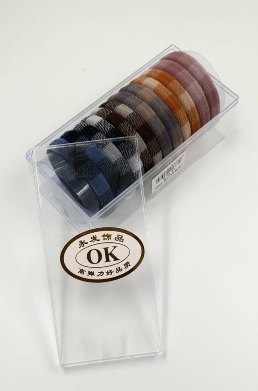 OKУ hair bands in a Jar (12 pieces) (TV-7093)