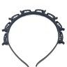 Rubber Hairband with Strand Clips (TV-7137) K12