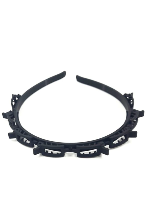 Rubber Hairband with Strand Clips (TV-7137) K12