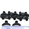 Hair Crab Rubber (black) 5.5cm (TV-7108) K12