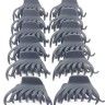 Crab for hair Rubber (black) 8cm (TV-7122) K12