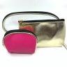 Cosmetic bag ТGoldУ 3 in 1 , pink. TV - 1592.