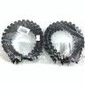 Wavy hairband ТFlowersУ in rhinestones (TV-1510) (12)