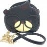 Bag ТBear in glassesУ black, complete with a long handle.