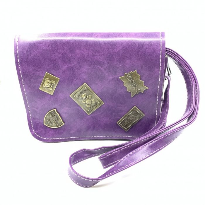 Bag ТGolden BearУ purple, complete with long handle. TA - 323.