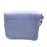 Bag with gold buckle, blue, complete with long handle. TA - 325.