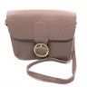 Bag with a gold buckle, brown, complete with a long handle. TA - 325.