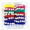 Hair band, 12 pieces thick with pearls, in assortment TV-1346.Price is per package!!!!