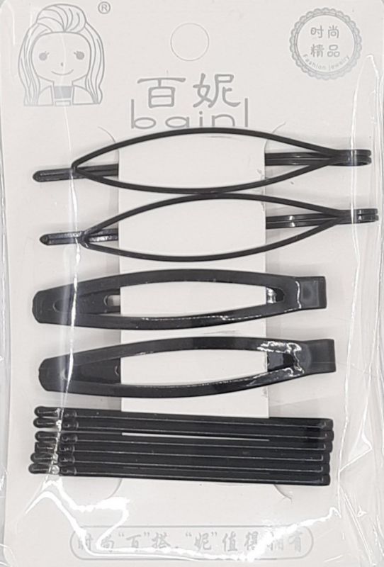 Hair set black (TV-2213)