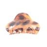 Hair clip - Crab for hair, 12 pieces Т LeopardУ rubber. TV - 1411